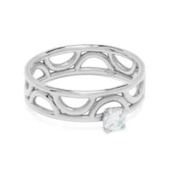 Solitaire Amour Perp&eacute;tuel 0.25ct